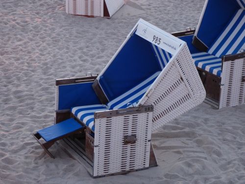 beach chair sand sylt