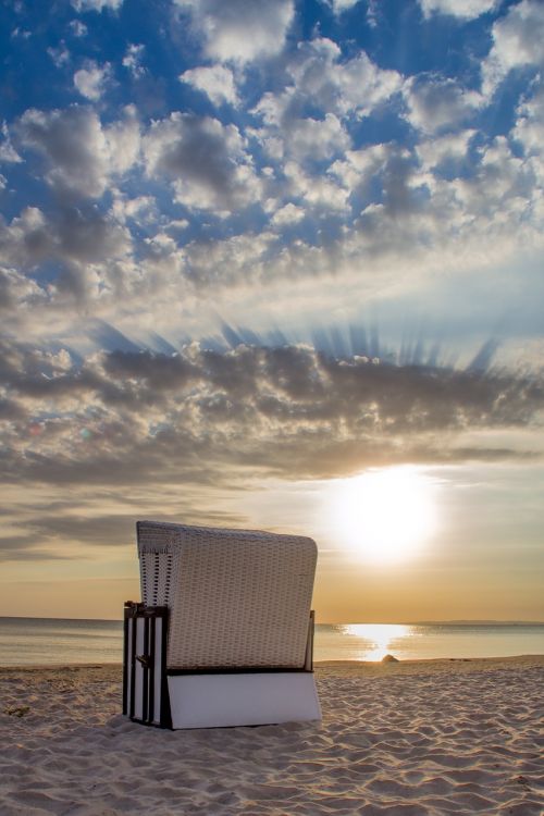 beach chair heringsdorf island