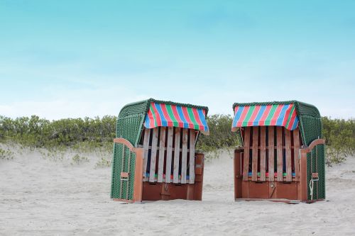 beach chair north sea holiday