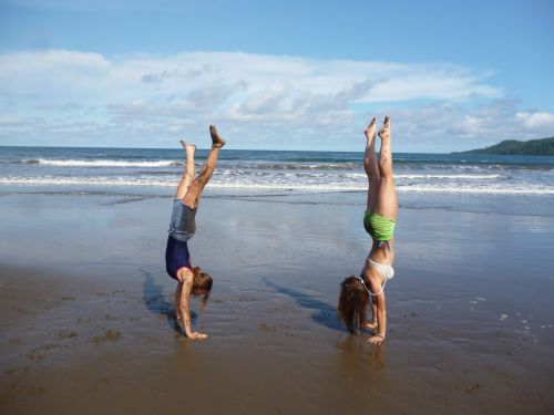 Beach Handstands