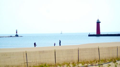 Beach W/ Lighthouse