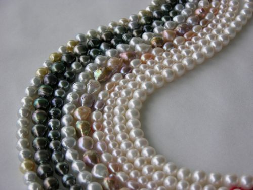 beads freshwater pearls bead strands