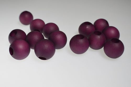 beads ball purple