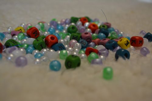 Beads Macro Art Colorful Background