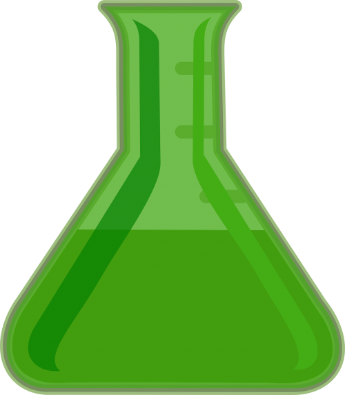 beaker chemistry reaction