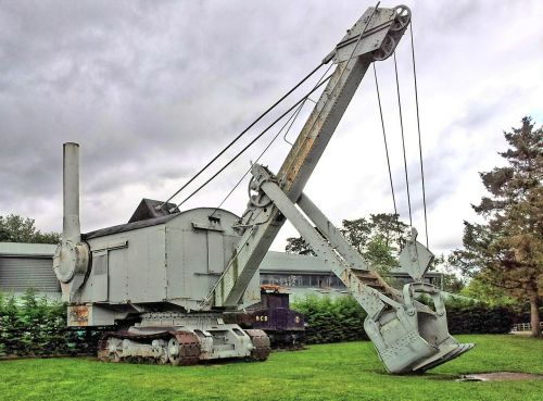 beamish vintage excavator