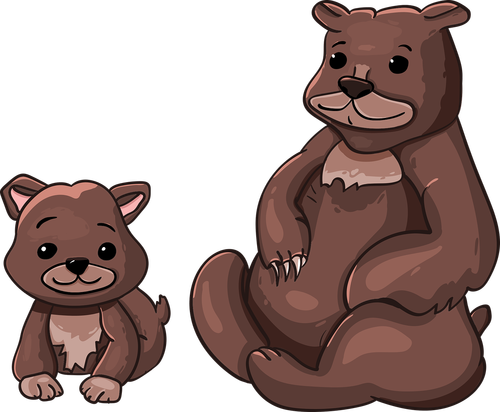 bear  teddy-bear  grizzly