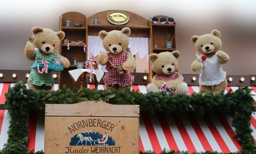 bear dolls puppet theatre