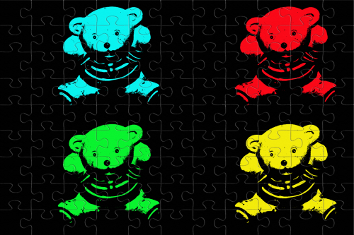 bear puzzle toys