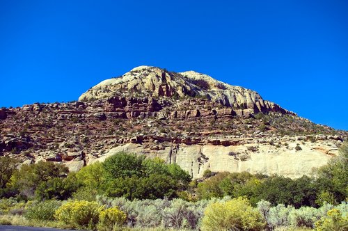 bear ears national monument  mountain  desert