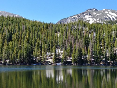 bear lake  colorado  nature