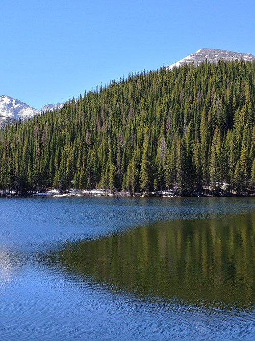 bear lake  colorado  mountains