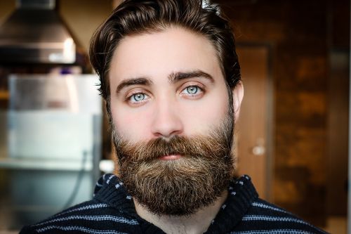 beard face man