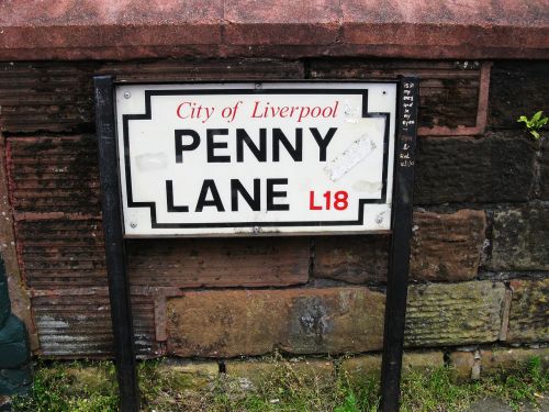 beatles penny lane liverpool