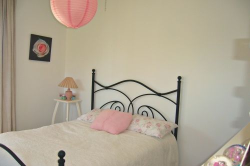 bed bedroom light