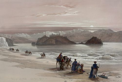bedouin camel riders 1839