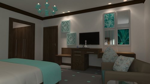 bedroom  interior  furniture