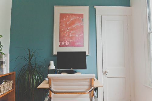 bedroom office desk