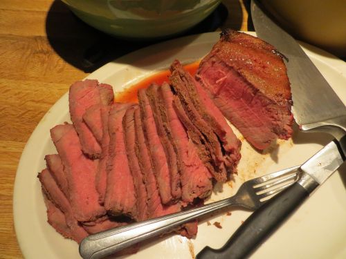beef roast grilled