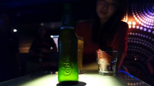 beer bottle bar