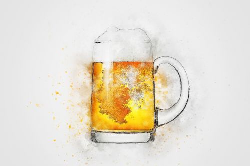 beer drink art