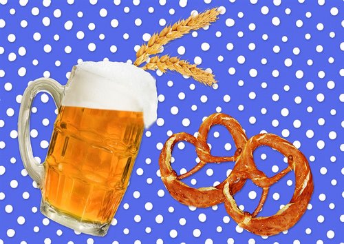 beer  pretzels  alcohol