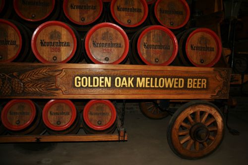 Beer Barrels On Wagon