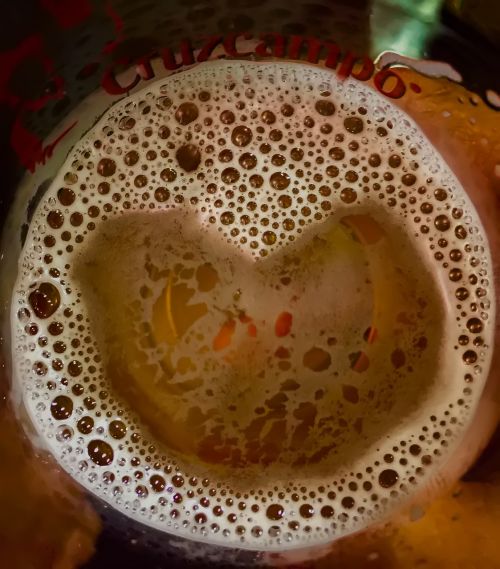 beer with love foam beer