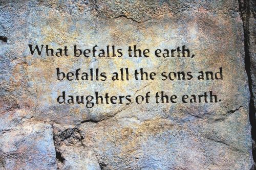 befall the earth quote rock wall earth quote