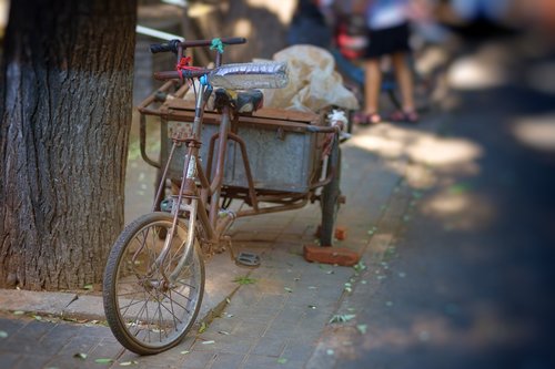 beijing  hutong  bike