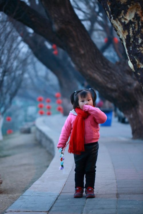 beijing girls chinese new year