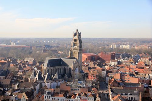 bruges belgium landscape