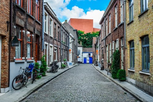 belgium  brugge  street