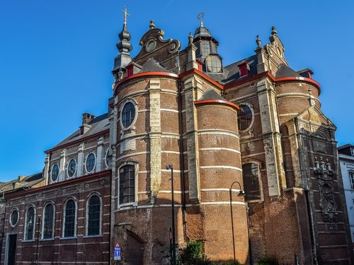 belgium  brussels  church