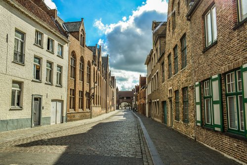 belgium  brugge  street