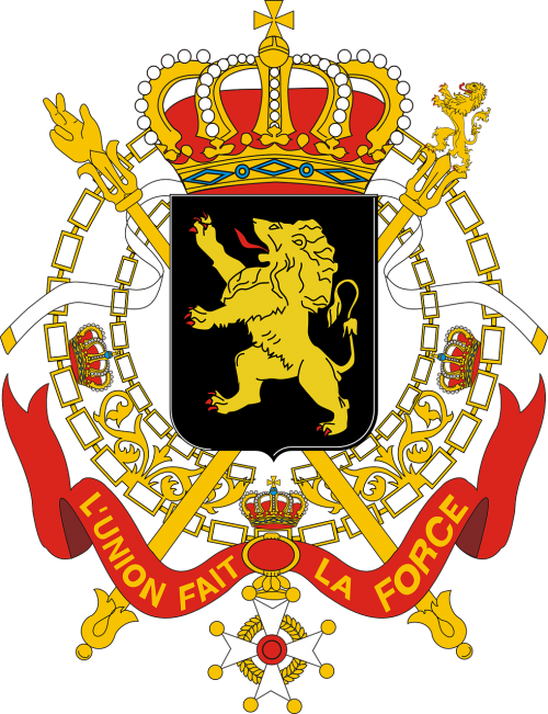 belgium coat of arms government