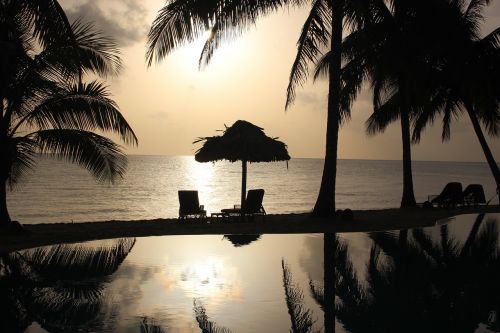 belize sunrise beach