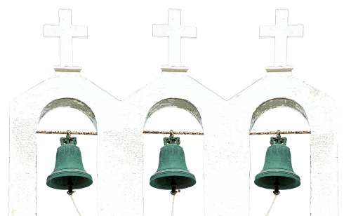 bell steeple cross