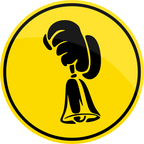 bell hand icon