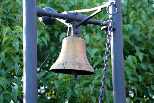 bell  the bell tower  brass bell