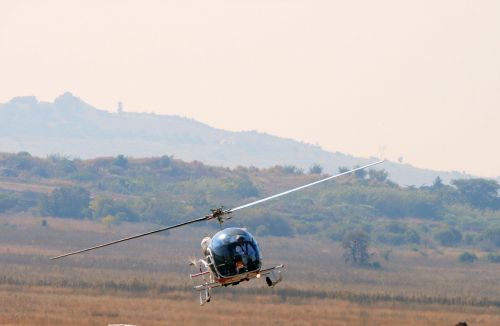 Bell 47g Helicopter Banking