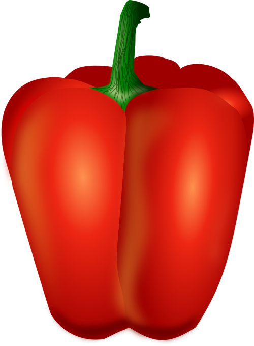 bell pepper red food