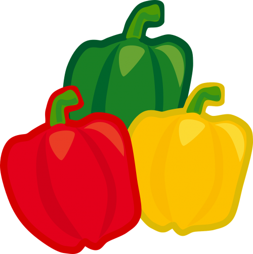 bell pepper food vegetables