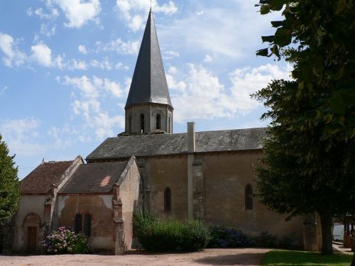 bell tower church village
