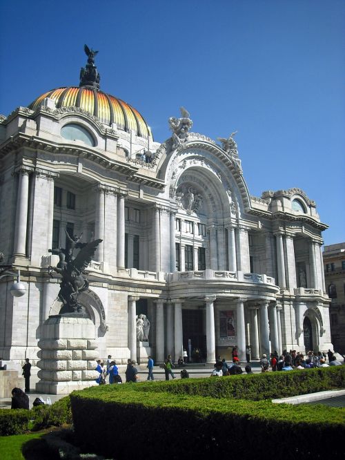 bellas artes building mexico