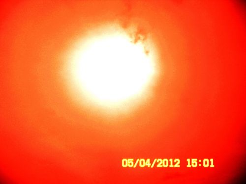 Beautiful Red Sun