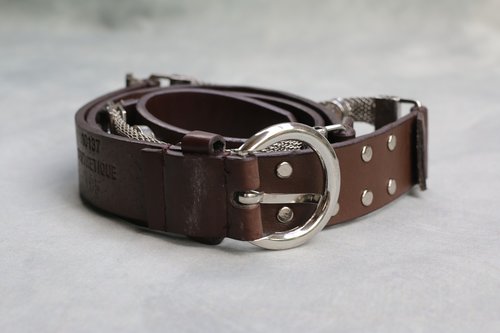 belt  accessory  brown