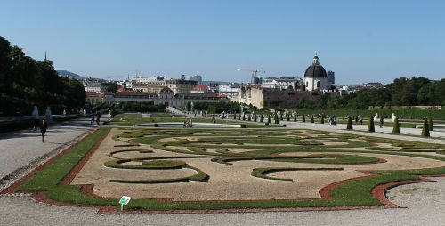 belvedere gardens vienna