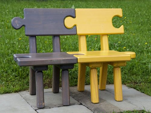 bench puzzle connected