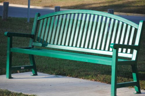 bench green park